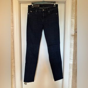 Armani exchange skinny dark wash women’s jeans size 28